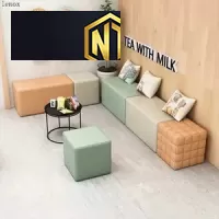 Bộ bàn ghế sofa quán cà phê, trà sữa